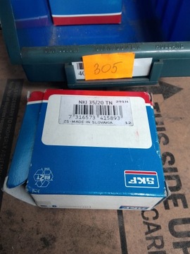 Игольчатый подшипник SKF НКИ 35/20 ТН 35х50х20