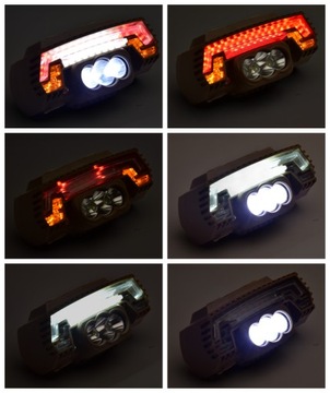 LATARKA ROWEROWA CZOŁOWA SENSOR RUCHU 10W MAGNES
