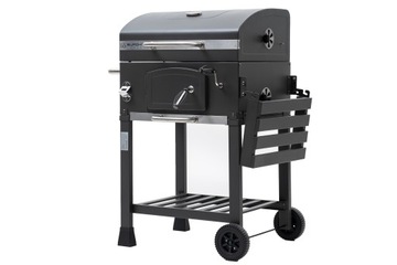 GRILL OGRODOWY CARBO WĘGLOWY RUSZT ŻELIWNY DUŻY XXL