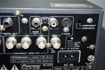 PIONEER DVD-7300D DVD-плеер PAL NTSC Multiregion