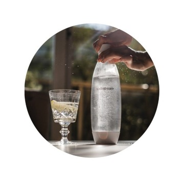 Газированная бутылка Sodastream 1л Белый