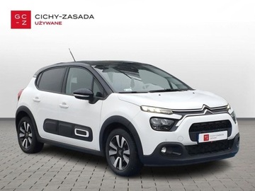 Citroen C3 III Hatchback Facelifting 1.2 PureTech 83KM 2021 Citroen C3 1.2 PureTech 83KM Shine KameraCzujnikiAndroidSalon PLSerwisowany, zdjęcie 6