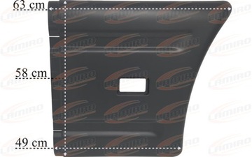 SCANIA OSŁONA MIĘDZYOSIOWA TYLNA LEWA