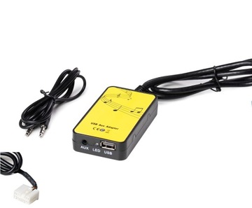 ZMIENIARKA MODUŁ MP3 do 32gb USB AUX HONDA City Civic S2000 ACURA Rl Tl Tsx