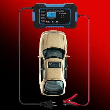 АВТОМАТИЧЕСКИЙ ИНТЕЛЛЕКТУАЛЬНЫЙ ВЫПРЯМИТЕЛЬ ЗАРЯДНОЕ УСТРОЙСТВО LCD 12V 6A