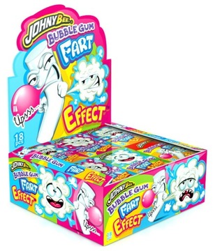 Guma Balonowa Johny Bee Fart Effect 18 szt