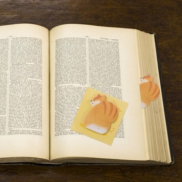 8 шт. бумага для заметок с милыми наклейками в виде животных. Заметки для бизнеса.