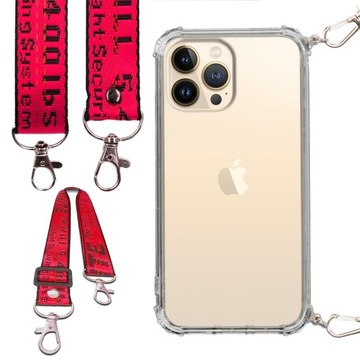 ETUI ANTI-SHOCK do IPHONE 13 PRO MAX +SMYCZ RED
