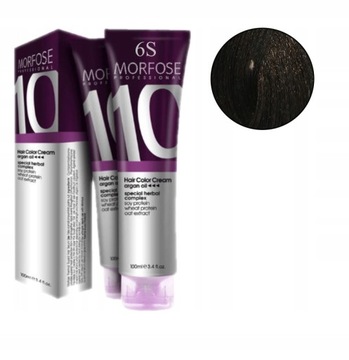 MORFOSE 10 CREME FARBA DO WŁOSÓW KREM KOLORYZUJĄCY ARGAN OIL 6S 100ML