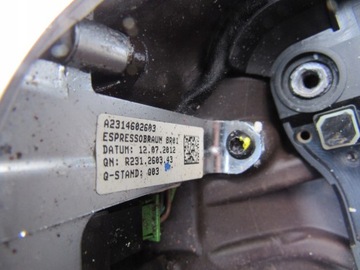 MERCEDES SL W231 R231 231 VOLANT KŮŽE DŘEVO LOPATA A2314602603