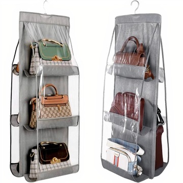 ОРГАНАЙЗЕР ДЛЯ ПОДВЕШИВАНИЯ СУМОК В ШКАФ-вешалка
