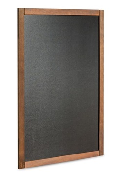 Tablica kredowa 80x100 cm - pion, poziom