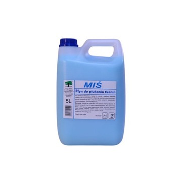 Miś - Płyn do płukania tkanin, niebieski - 5 l