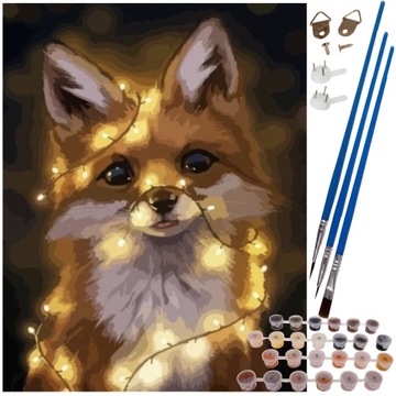 Картина по номерам 40х50см - Лиса Маалео 22782