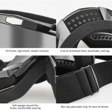 МОТОЦИКЛОВЫЕ ОЧКИ ДЛЯ МОТОКРОССА АНТИВФИЛЬНЫЕ ОЧКИ