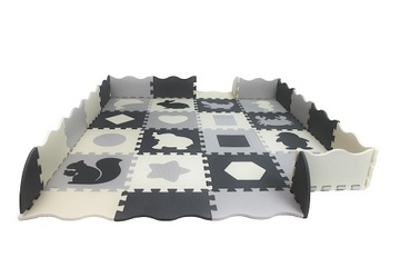 Edukacyjna Mata Piankowa Puzzle Piankowe Kojec 3w1