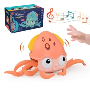 Octopus Crawling Toy Baby Electronic Pets Musical Toys Educational Toddler
