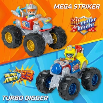 НАБОР T-RACERS POWER TRUCKS MEGA Striker 2IN1
