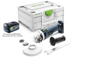 Festool Akumulatorowa szlifierka kątowa AGC 18-125 EB-Basic-5,0 (577031)
