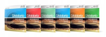 Струны для акустической гитары D'ADDARIO EZ900