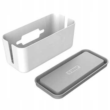 Organizer na kable biały 30 cm Orico