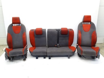 FOTELE KOMPLET PRZÓD TYŁ FORD FOCUS II ST RECARO