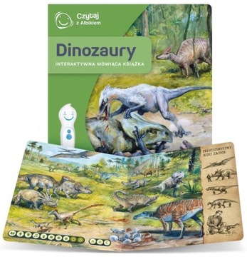CZYTAJ Z ALBIKIEM KSIĄŻKA DINOZAURY
