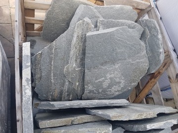 Дорожка из натурального камня, подъездная дорожка, серый большой Jumbo