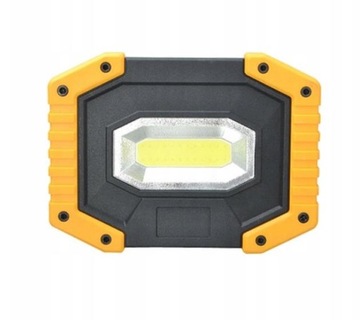 Lampa robocza ledowa 18650 akumulator przenośne oś