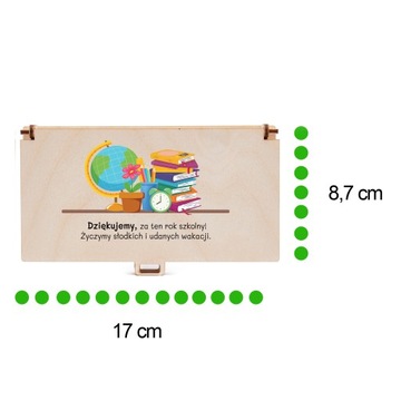 Конфетница для учителей, окончание учебного года, экоподарок