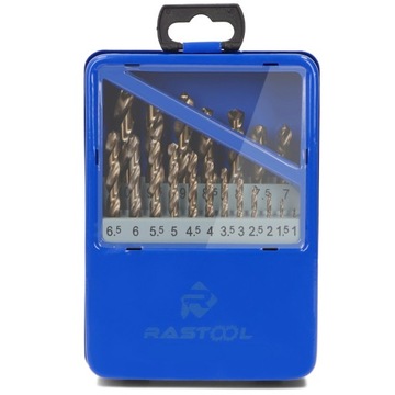 НАБОР СВЕРЛ КОБАЛЬТОВЫХ СВЕРЛ ДЛЯ INOX STEEL PRO METAL