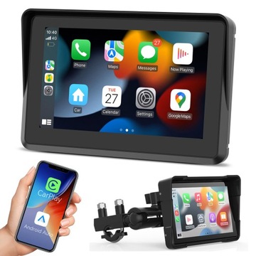 Motorcycle Portable Car Stereo Screen with Wi