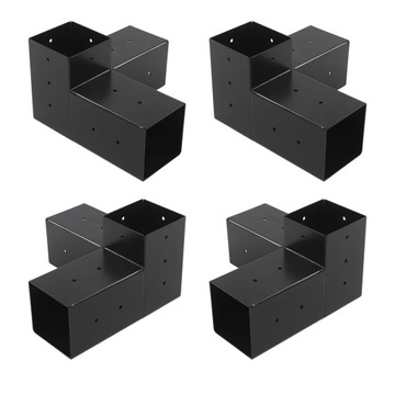 Wspornik do pergoli ze stali DIY Zestaw okuć do podwyższonego stojaka 0F