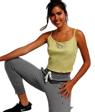 Nike Cropped Tank Top Oliwkow CU5338318 r. L
