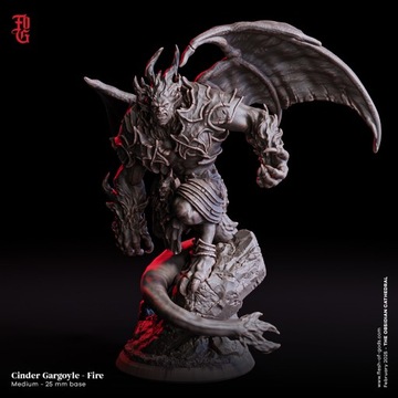 Cinder Gargoyle - Fire - minifakturapl
