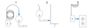 Odtwarzacz multimedialny Google Chromecast 4.0 4K 4GB