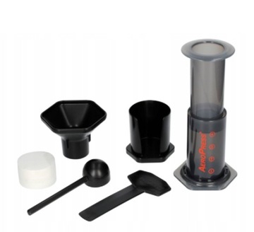 AeroPress ЧЕРНАЯ КОФЕВАРКА + 350 ФИЛЬТРОВ