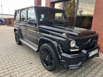 Mercedes Klasa G W463 Off-roader Facelifting 2015 AMG G 63 AMG 571KM 2017 Mercedes-Benz Klasa G 63 AMG 5.5 benzyna 570 KM zarejestrowany w PL su, zdjęcie 1