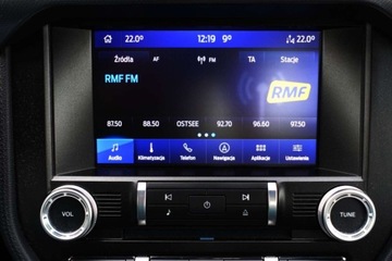 Ford Mustang VI Fastback Facelifting 5.0 Ti-VCT 450KM 2022 Ford Mustang 5.0 V8 Tempomat Kamera Skora Drive mode LED FV23, zdjęcie 19