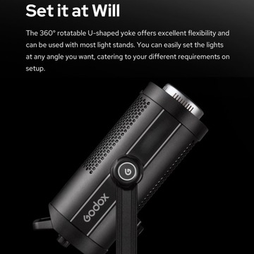 Godox SL150III Студийный светодиодный видеосветильник мощностью 160 Вт высотой