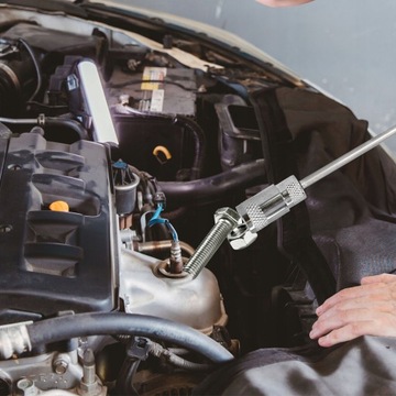 МАГНИТНЫЙ ЗАХВАТ Светодиодный инспекционный телескопический магнит 68 см фонарик