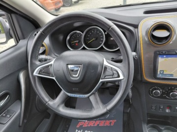 Dacia Sandero II Hatchback 5d Facelifting 0.9 TCe 90KM 2017 Dacia Sandero Stepway Salon PL Serwis Bezwypadek Benzyna 90KM, zdjęcie 16