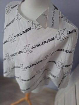 Bluzka Calvin Klein Jeans rozm S luźna ale będzie pasowała na M