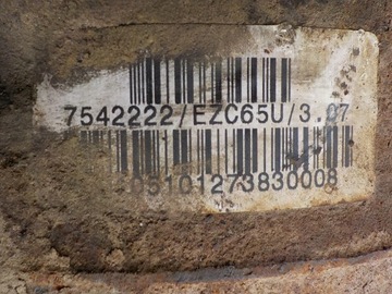 BMW X3 (E83) DIFER DIFERENCIÁL NÁPRAVA 7542222 3.07