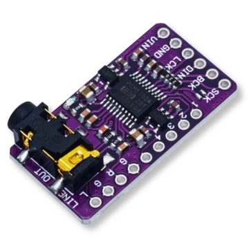 PCM5102A стерео ЦАП-декодер для цифро-аналогового преобразователя YoRadio + перемычки