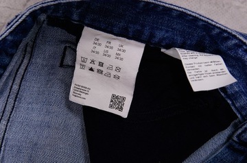 HUGO BOSS _ SPODNIE _ JEANSY _ W34 L30 _ MEN _ 99% BAWEŁNA