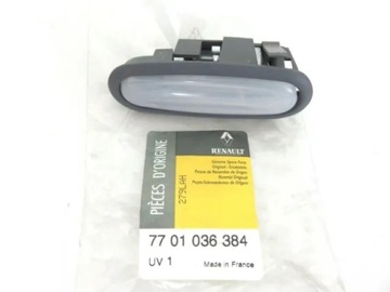 LAMPA INTERIÉR POLSTROVÁNÍ RENAULT TWINGO 7701036384 ORIGINÁLNÍ NOVÁ