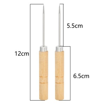 Narzędzia do regeneracji włosów dla lalek, igły 10x0,6mm