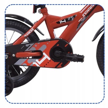 ДЕТСКИЙ ВЕЛОСИПЕД 14 дюймов КОРЗИНА + НАПРАВЛЯЮЩАЯ БЕСПЛАТНО