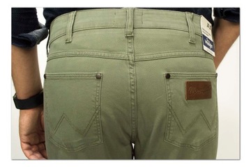 Wrangler Greensboro Dusty Olive spodnie męskie W38 L32